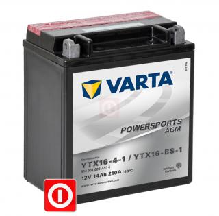 Akumulator VARTA YTX16-BS-1 14Ah 210A