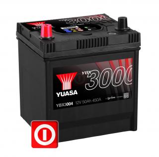 Akumulator YUASA 12V 50Ah 450A L+ YBX3004