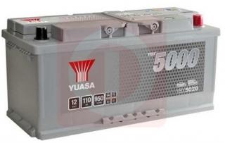 Akumulator YUASA SILVER 110Ah 950A P+ YBX5020