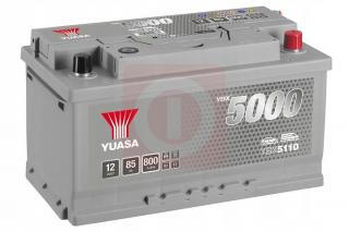 Akumulator YUASA SILVER 85Ah 800A P+ YBX5110 NEW