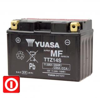 AKUMULATOR YUASA TTZ14S YTZ14S 11.8Ah