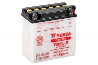 Akumulator Yuasa YB9L-B 9.5Ah 115A