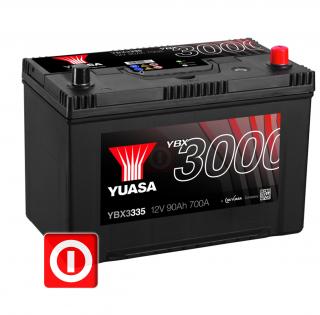 Akumulator YUASA YBX3335 90Ah 700A P+ TOYOTA