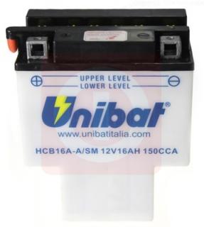 Unibat HCB16A-A, HYB16A-A  16Ah 150A