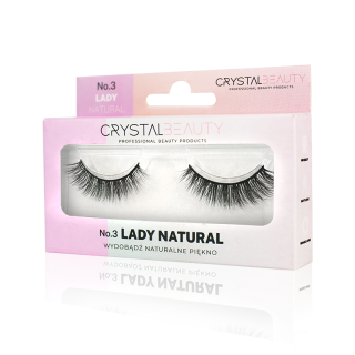 Rzęsy na Pasku Crystal Beauty Lady Natural