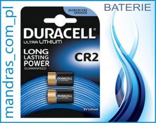 Baterie CR2 Duracell [2szt.]