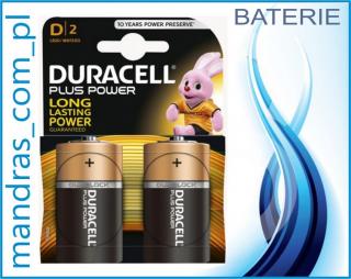 Baterie D LR20 Duracell [2szt.]