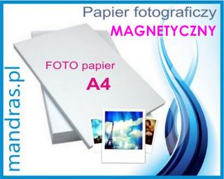 Papier FOTO magnetyczny A4 [5szt.]