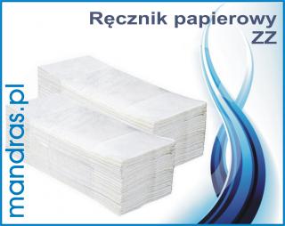 Ręczniki papierowe ZZ białe Lux [4000szt.]