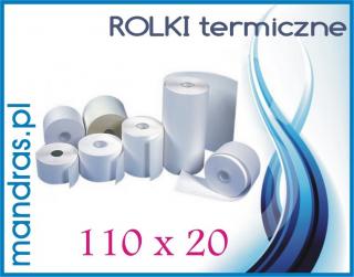 Rolki termiczne 110mmx20m [10szt.]
