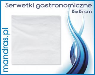 Serwetki gastronomiczne 15x15cm [500szt.]