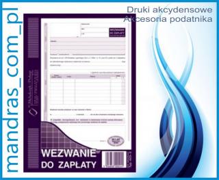 WEZWANIE DO ZAPŁATY 423-3 A5 [dr57]