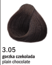 Allwaves Cream Color farba do włosów, koloryzacja trwała, 100 ml Kolor: 3.05 gorzka czekolada