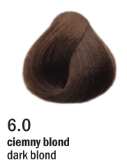 Allwaves Cream Color farba do włosów, koloryzacja trwała, 100 ml Kolor: 6.0 ciemny blond