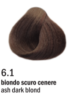 Allwaves Cream Color farba do włosów, koloryzacja trwała, 100 ml Kolor: 6.1 ciemny popielaty blond