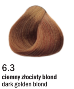 Allwaves Cream Color farba do włosów, koloryzacja trwała, 100 ml Kolor: 6.3 ciemny złocisty blod