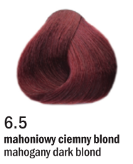 Allwaves Cream Color farba do włosów, koloryzacja trwała, 100 ml Kolor: 6.5 mahoniowy ciemny blond