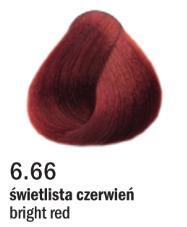 Allwaves Cream Color farba do włosów, koloryzacja trwała, 100 ml Kolor: 6.66 intensywny purpurowy ciemny blond