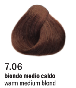 Allwaves Cream Color farba do włosów, koloryzacja trwała, 100 ml Kolor: 7.06 ciepły średni blond