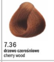 Allwaves Cream Color farba do włosów, koloryzacja trwała, 100 ml Kolor: 7.36 drzewo czereśniowe