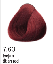 Allwaves Cream Color farba do włosów, koloryzacja trwała, 100 ml Kolor: 7.63 tycjan