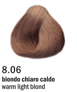 Allwaves Cream Color farba do włosów, koloryzacja trwała, 100 ml Kolor: 8.06 ciepły jasny blond