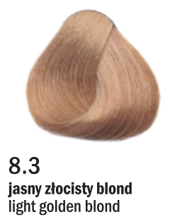 Allwaves Cream Color farba do włosów, koloryzacja trwała, 100 ml Kolor: 8.3 jasny złocisty blobd