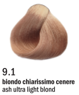Allwaves Cream Color farba do włosów, koloryzacja trwała, 100 ml Kolor: 9.1 bardzo jasny popielaty blond