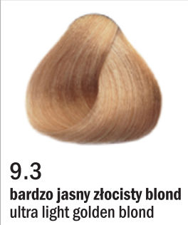 Allwaves Cream Color farba do włosów, koloryzacja trwała, 100 ml Kolor: 9.3 bardzo jasny złocisty blond