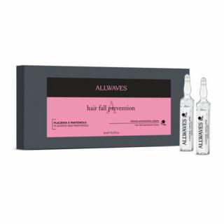 Allwaves Lotion zapobiegający wypadaniu włosów z placentą i pantenolem, ampułki, 12x10ml