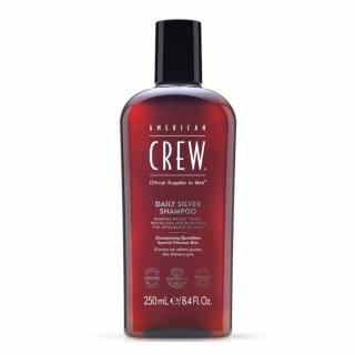 American Crew Daily Silver Shampoo - Szampon do włosów siwych, 250ml