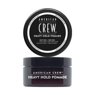 American Crew Heavy Hold Pomade - Pomada do włosów, na bazie wody, 85g