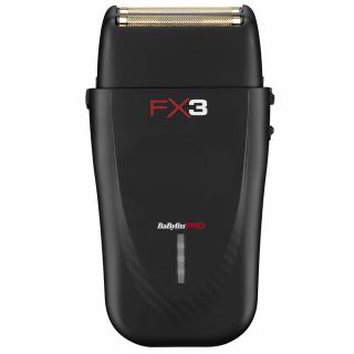 BaByliss PRO FX3 Golarka foliowa dwugłowicowa, bezprzewodowa