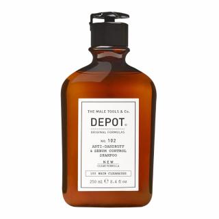 DEPOT No. 102 Szampon przeciwłupieżowy i regulujący wydzielanie sebum, 250ml