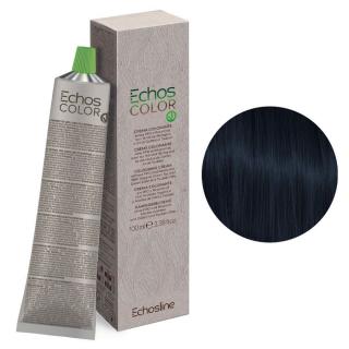 Echosline Echos Color Farba do włosów, koloryzacja trwała, 100ml Kolor: 1.11 Czarnoniebieski