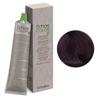 Echosline Echos Color Farba do włosów, koloryzacja trwała, 100ml Kolor: 5.22 Jasny Brąz Intensywny fioletowy