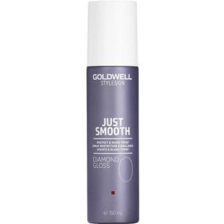 Goldwell Stylesign Just Smooth Diamond Gloss 0, Nabłyszczający spray ochronny do włosów, 150ml