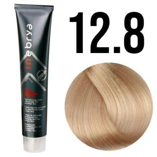 Inebrya farba do włosów, koloryzacja trwała, 100 ml Kolor: 12/8 extra perłowy super platyna