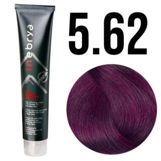 Inebrya farba do włosów, koloryzacja trwała, 100 ml Kolor: 5/62 jasny brąz czerwono-fioletowy