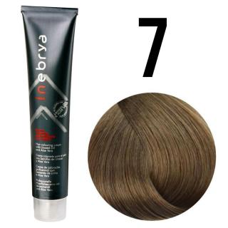 Inebrya farba do włosów, koloryzacja trwała, 100 ml Kolor: 7 średni blond czysty