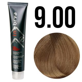 Inebrya farba do włosów, koloryzacja trwała, 100 ml Kolor: 9/00 bardzo jasny blond intensywny