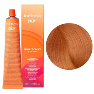 Inebrya farba do włosów, koloryzacja trwała, 100 ml Kolor: 9/42 bardzo jasny koniakowy blond