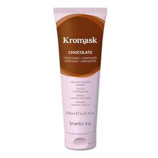 Inebrya Kromask Chocolate maska koloryzująca do włosów farbowanych i naturalnych, 250ml