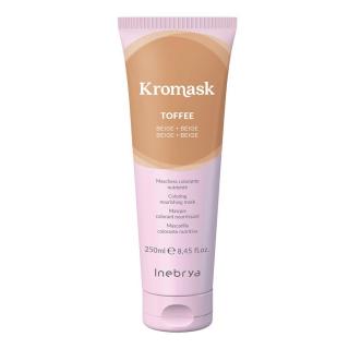Inebrya Kromask Toffee Beige maska koloryzująca do włosów farbowanych i naturalnych, 250ml