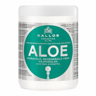Kallos Aloe Maska nawilżająca i regenerująca włosy z ekstraktem z aloesu, 1000ml