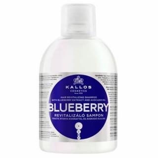 Kallos Blueberry Rewitalizujący szampon do włosów suchych i zniszczonych, 1000ml