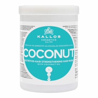 Kallos Coconut Wzmacniająca maska do włosów z olejkiem kokosowym, 1000ml