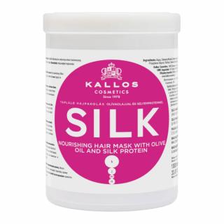 Kallos Silk Wygładzająca maska do włosów z jedwabiem, 1000ml