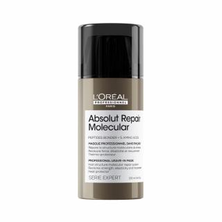 Loreal Professionnel Absolut Repair Molecular Maska wzmacniająca strukturę włosów, bez spłukiwania, 100ml