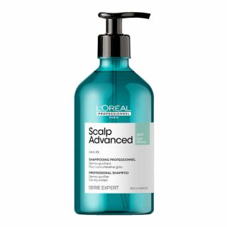 Loreal Professionnel Scalp Advanced Anti-Oiliness Oczyszczający szampon do przetłuszczającej skóry głowy, 500ml